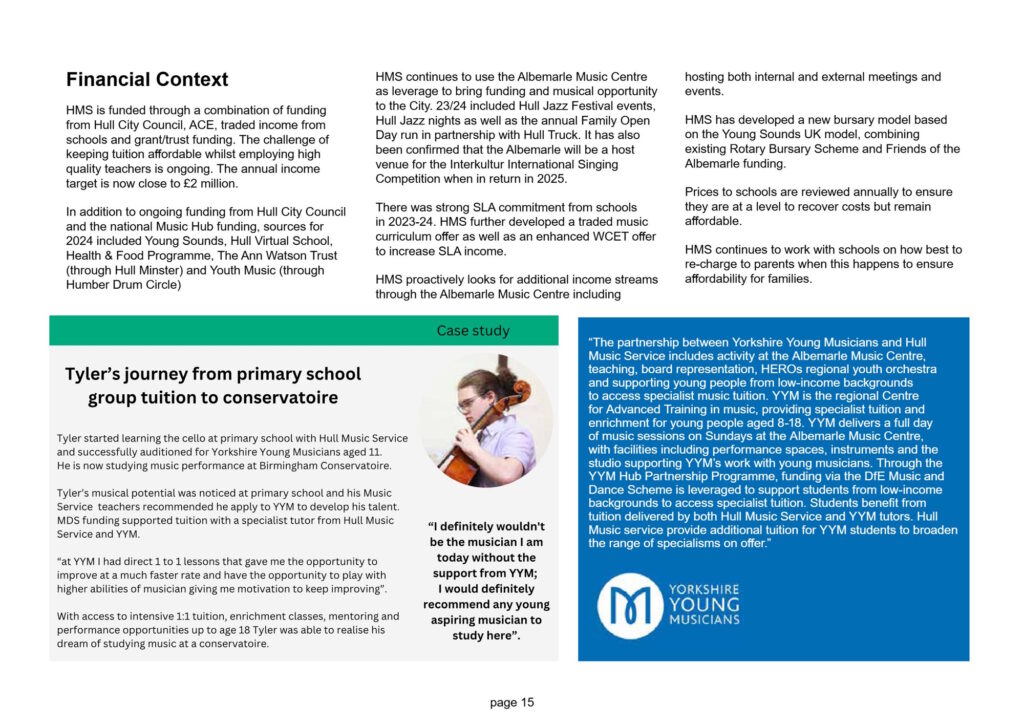 Hull Music Service Annual Report 2024 FINAL-15