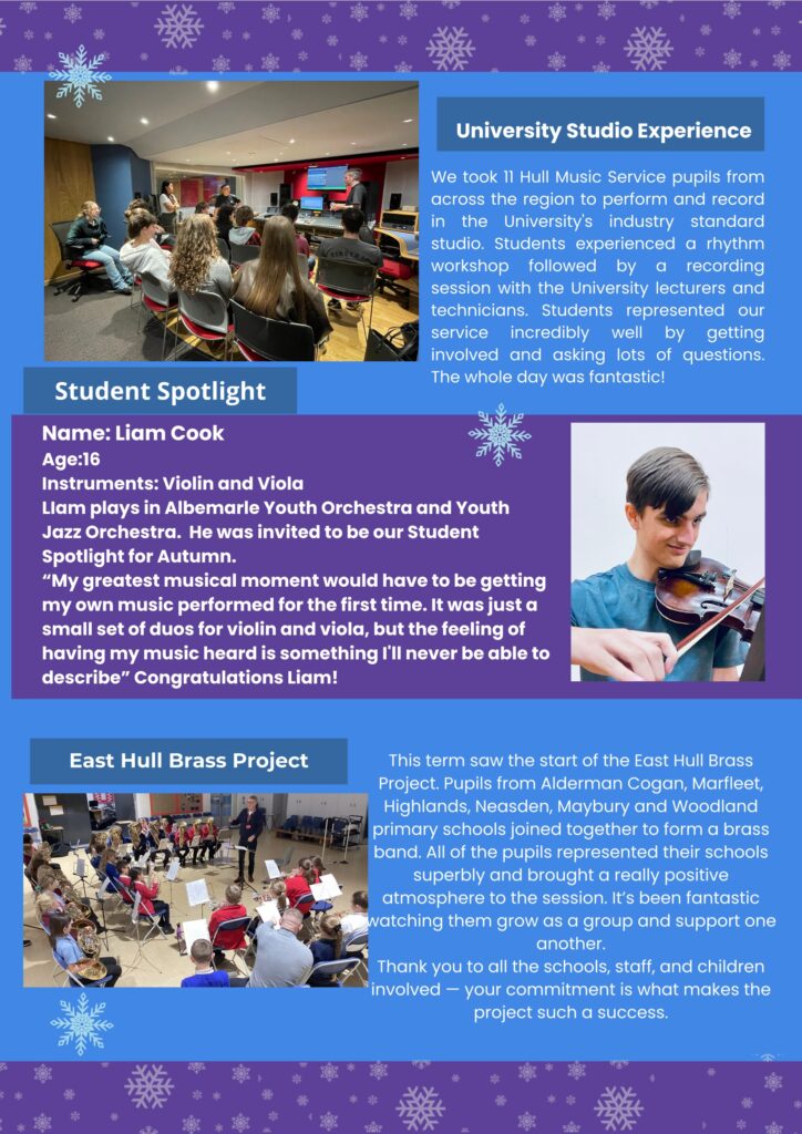Hull Music Service Autumn 25 Newsletter-2