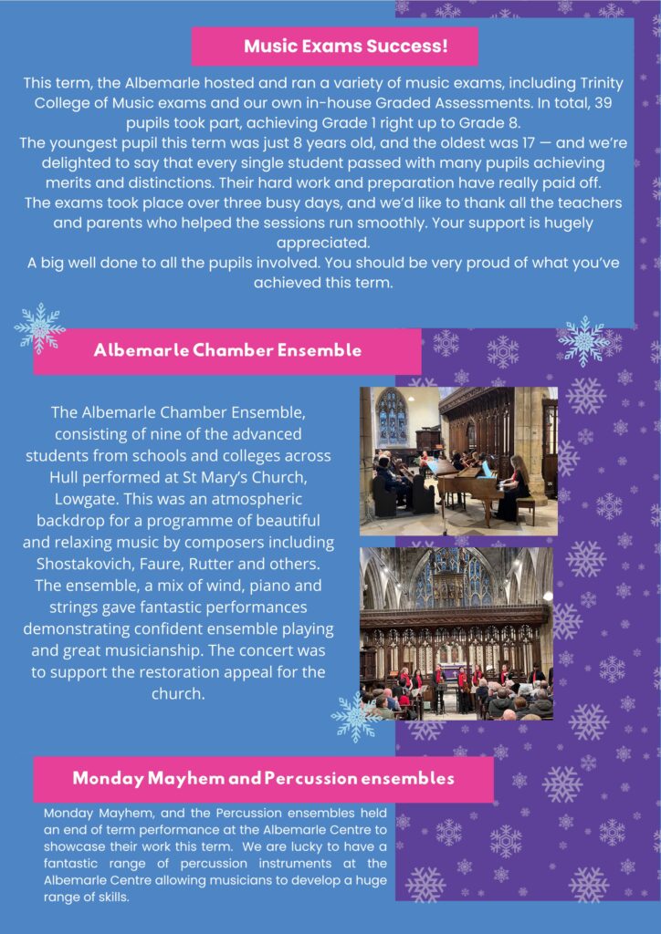 Hull Music Service Autumn 25 Newsletter-7