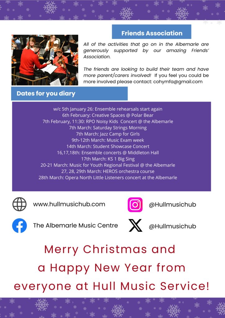 Hull Music Service Autumn 25 Newsletter-9